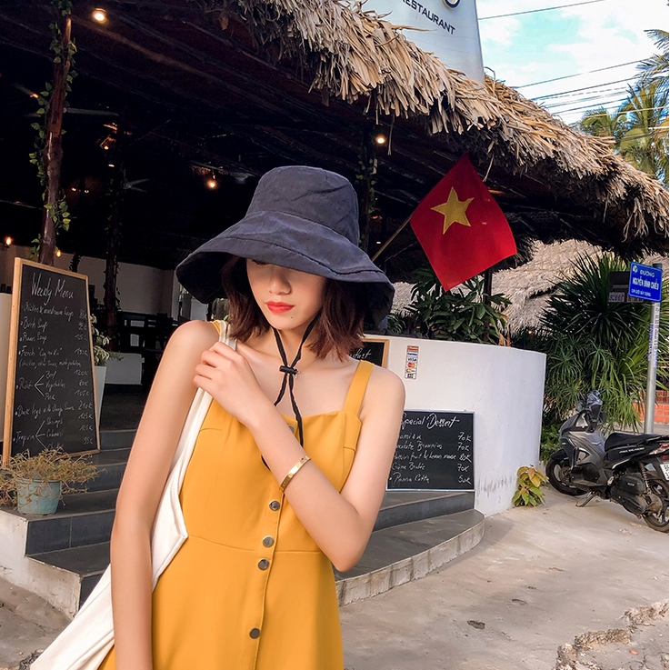 Mũ chống nắng cho phụ nữ UV Thiết kế vành rộng