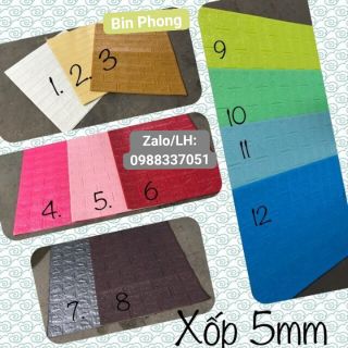 Sỉ lẻ XỐP DÁN TƯỜNG 4D GIÁ RẺ CÁCH ÂM TỐT