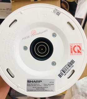 Bình đun siêu tốc Sharp 1.7 lít EKJ-17EVPS-WH - CHÍNH HÃNG