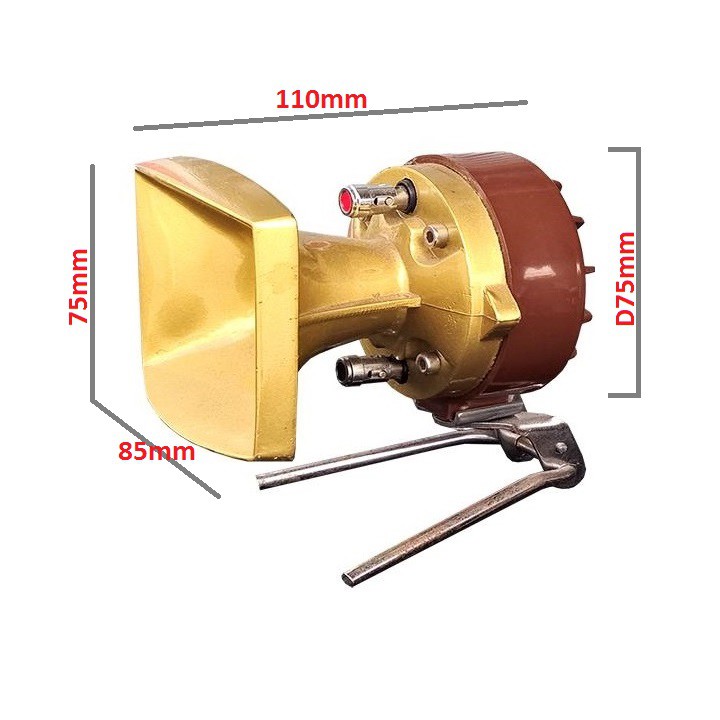 [Mã ELHACE giảm 4% đơn 300K] [Loại 1 - Tặng 2 tụ và 5m dây loa] Bộ 2 Loa siêu Treble PT6 BX6 - Từ lớn họng đúc gang