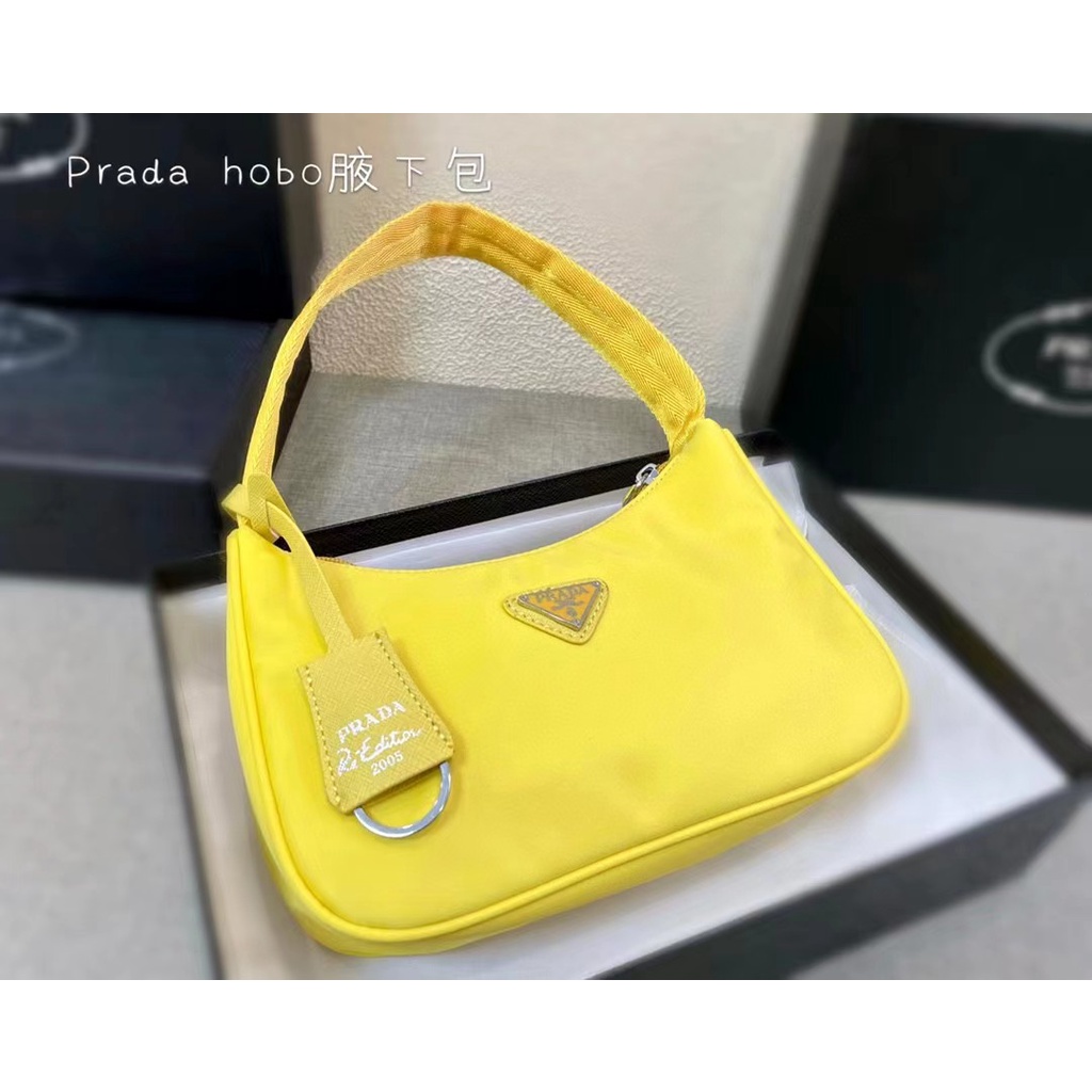Túi Đeo Dưới Cánh Tay Bằng Nylon Tái Chế Được 2005 Mới Với Hộp Quà Tặng PA777777