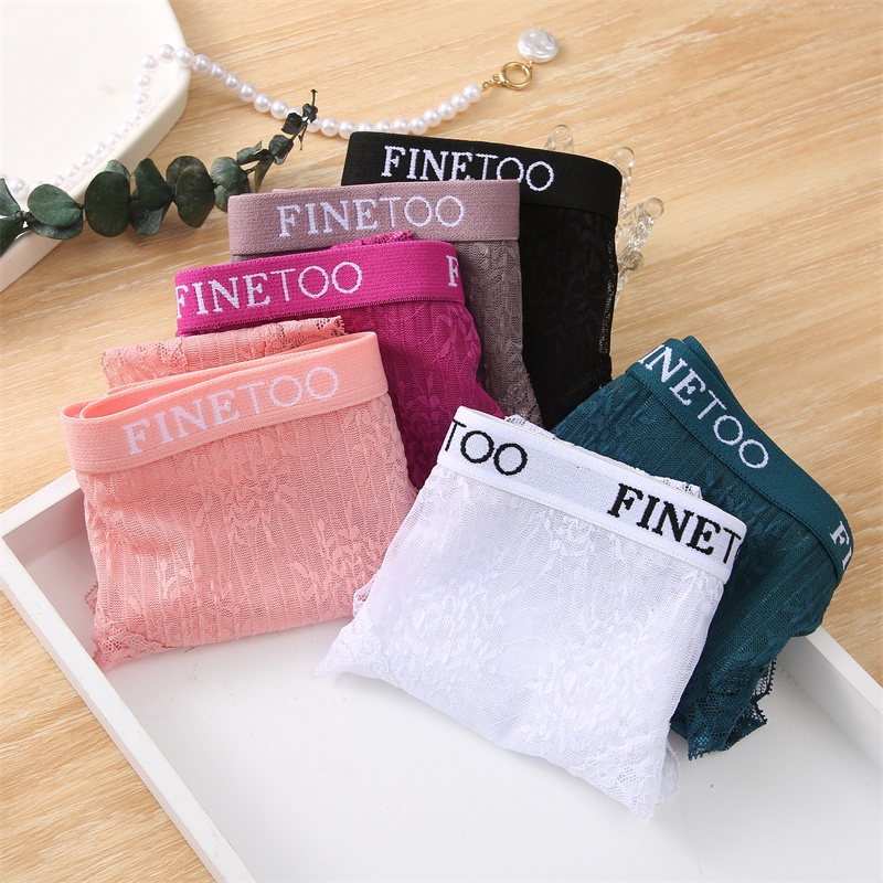 Cute Byte Set 3 Quần Lót Ren Hoa Cho Nữ