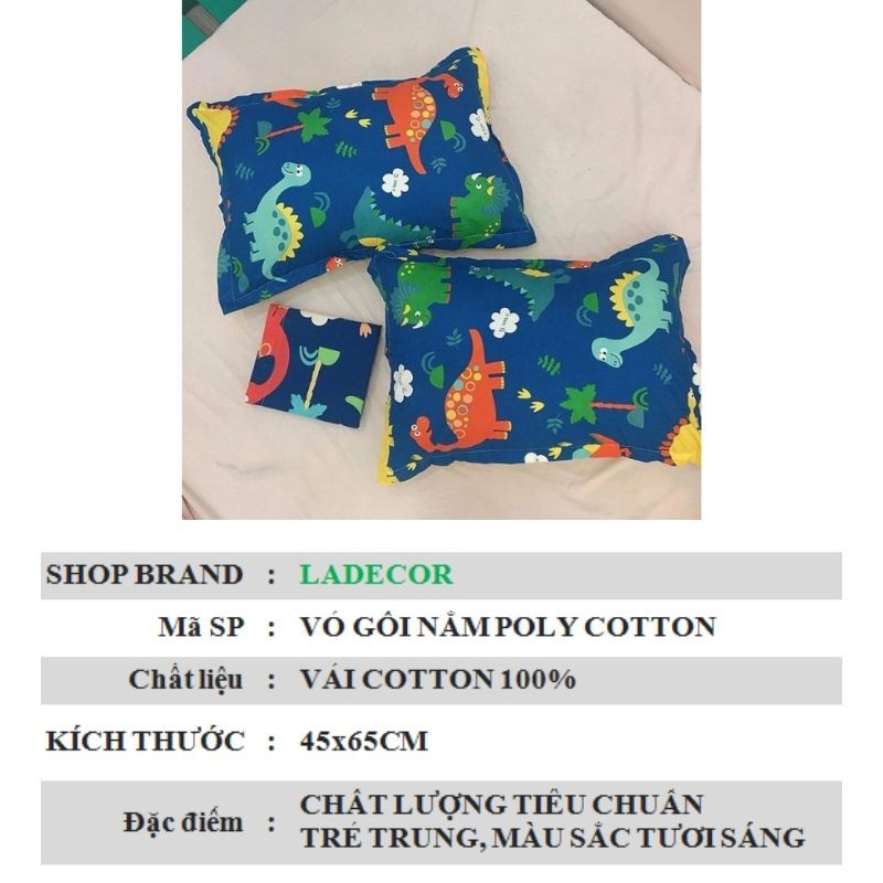 Vỏ gối nằm poly cotton cao cấp | BigBuy360 - bigbuy360.vn