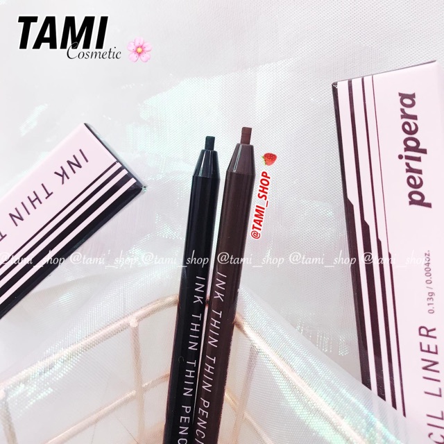 Chì Kẻ Mắt Peripera Ink Thin Thin Pencil Liner