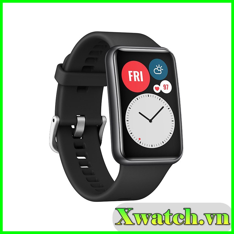 Dây đeo đồng hồ thông minh silicon cho Huawei Watch Fit khóa gài