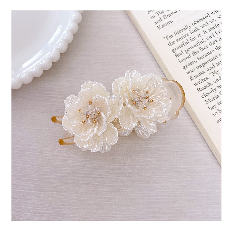 Kẹp Tóc Đính Hoa Trà Thời Trang Mùa Hè 2022 Cho Nữ 2022