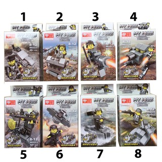Lego xếp hình My War (có 8 mẫu )