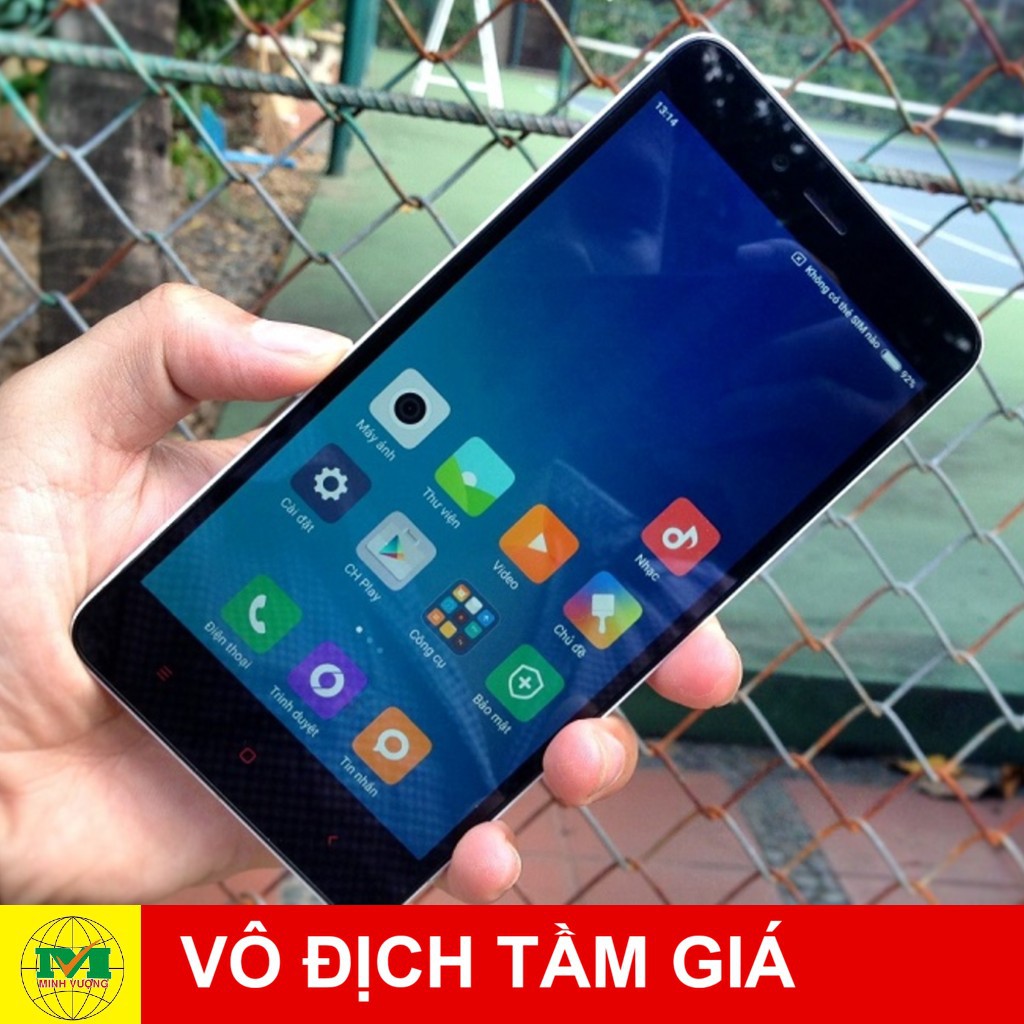 Điện Thoại Cảm Ứng Xiaomi Redmi Note 2 Lên Facebook Zalo Youtube Cấu Hình Mạnh 5,5 Inch