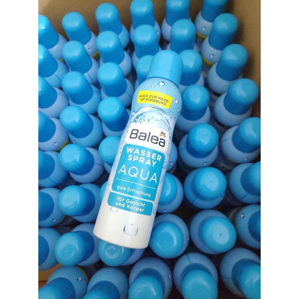 Xịt khoáng Balea Aqua Wasserspray với thành phần nước tinh khiết, muối biển và các khoáng chất - Hàng nội địa Đức | BigBuy360 - bigbuy360.vn