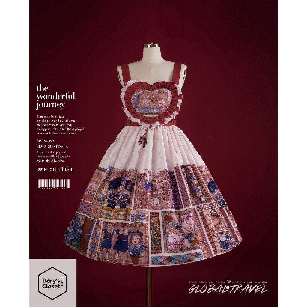 Đầm lolita thiết kế sweet bộ sưu tập búp bê