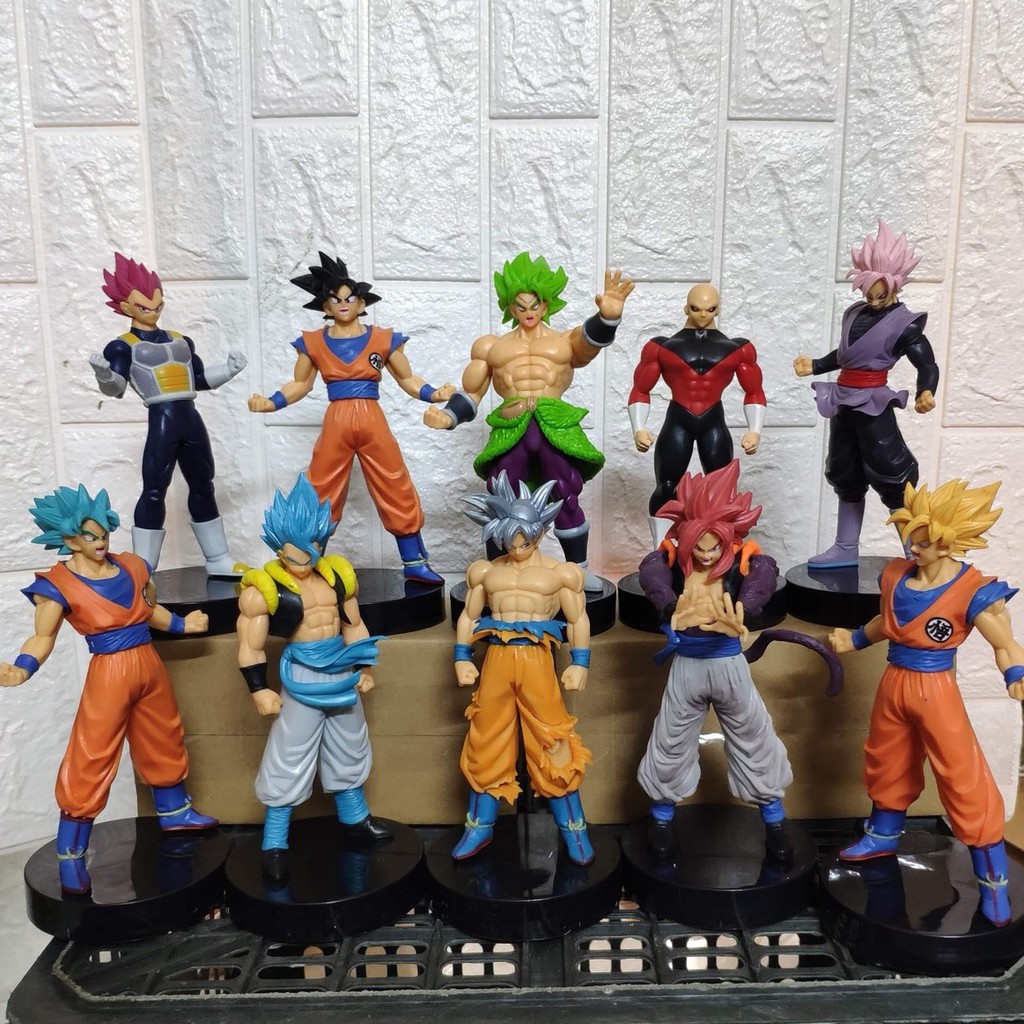 [18cm] Mô hình đồ chơi Dragon Ball Songoku gohan broly jiren super saiyan dragonball goku gô ku gogeta black goku