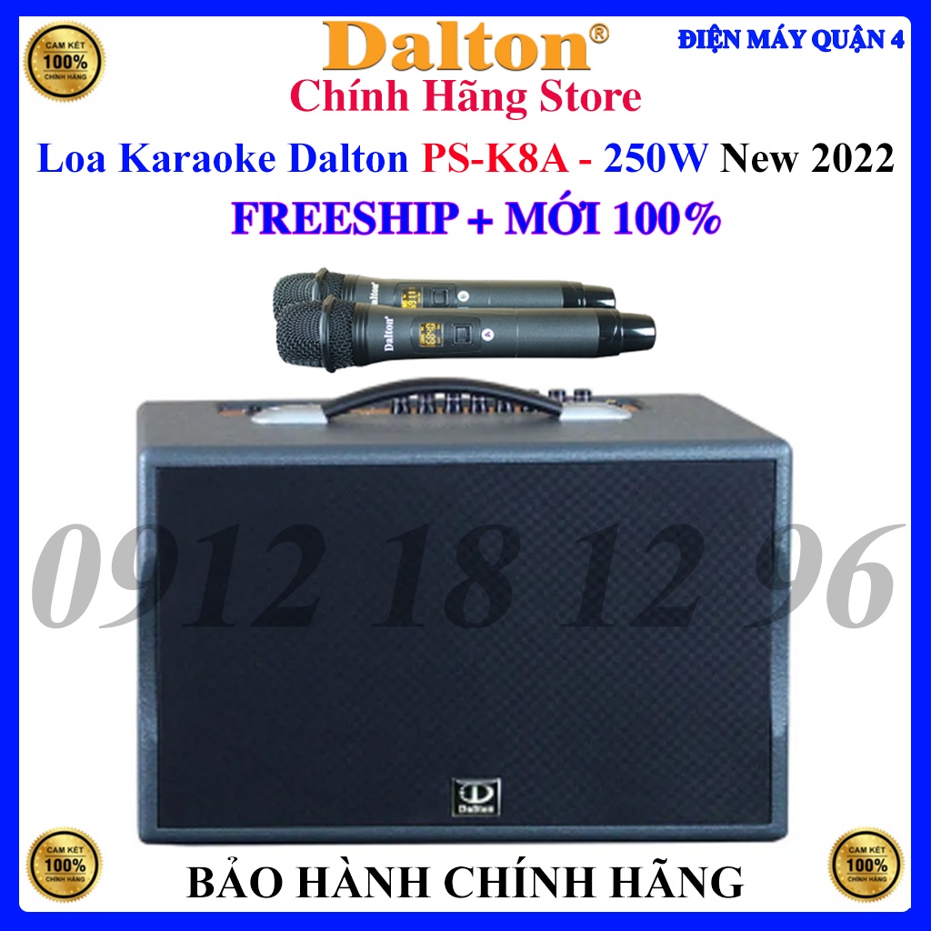 Loa Karaoke Dalton PS-K8A Hàng Chính Hãng