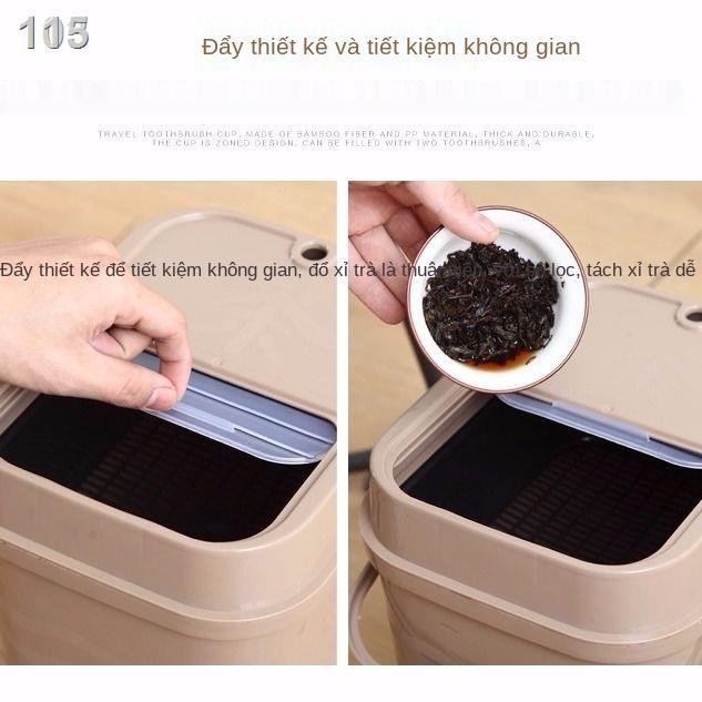 Thùng đựng rác nhựa, bã trà, cà phê gia đình MUA 1 TẶNG 4