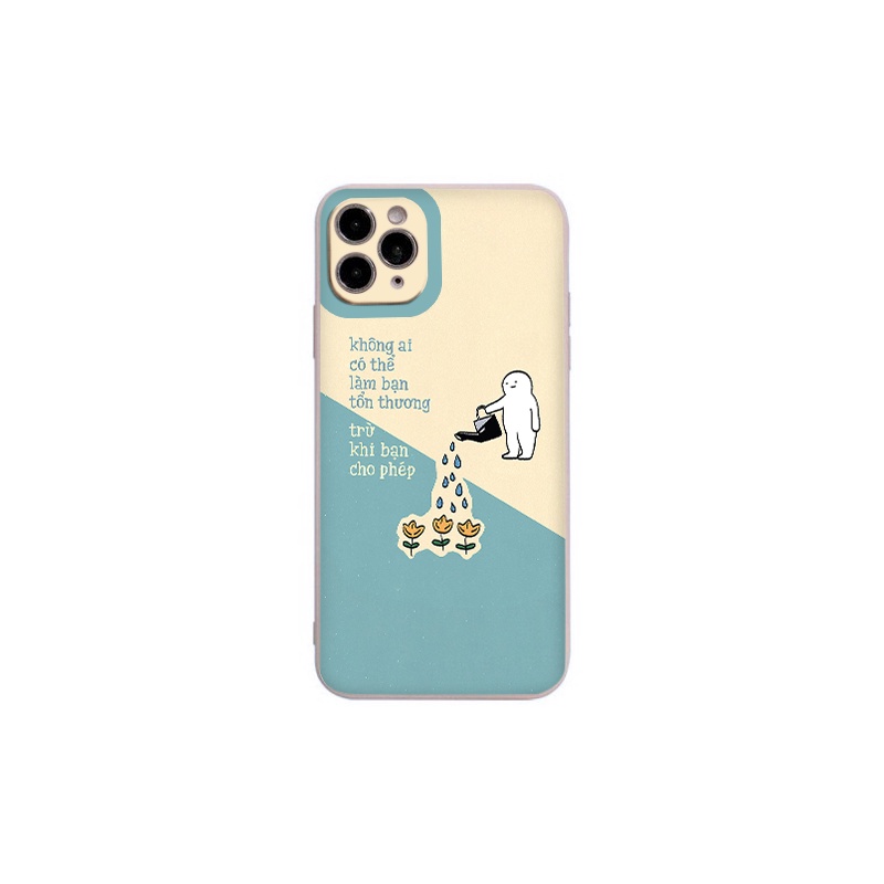IPhone CASE "Không Ai Có Thể Làm Bạn Tổn Thương Trừ Khi Bạn Cho Phép" Ốp iphone X XS 11promax 8plus 13Pro 12Pro 7 Plus