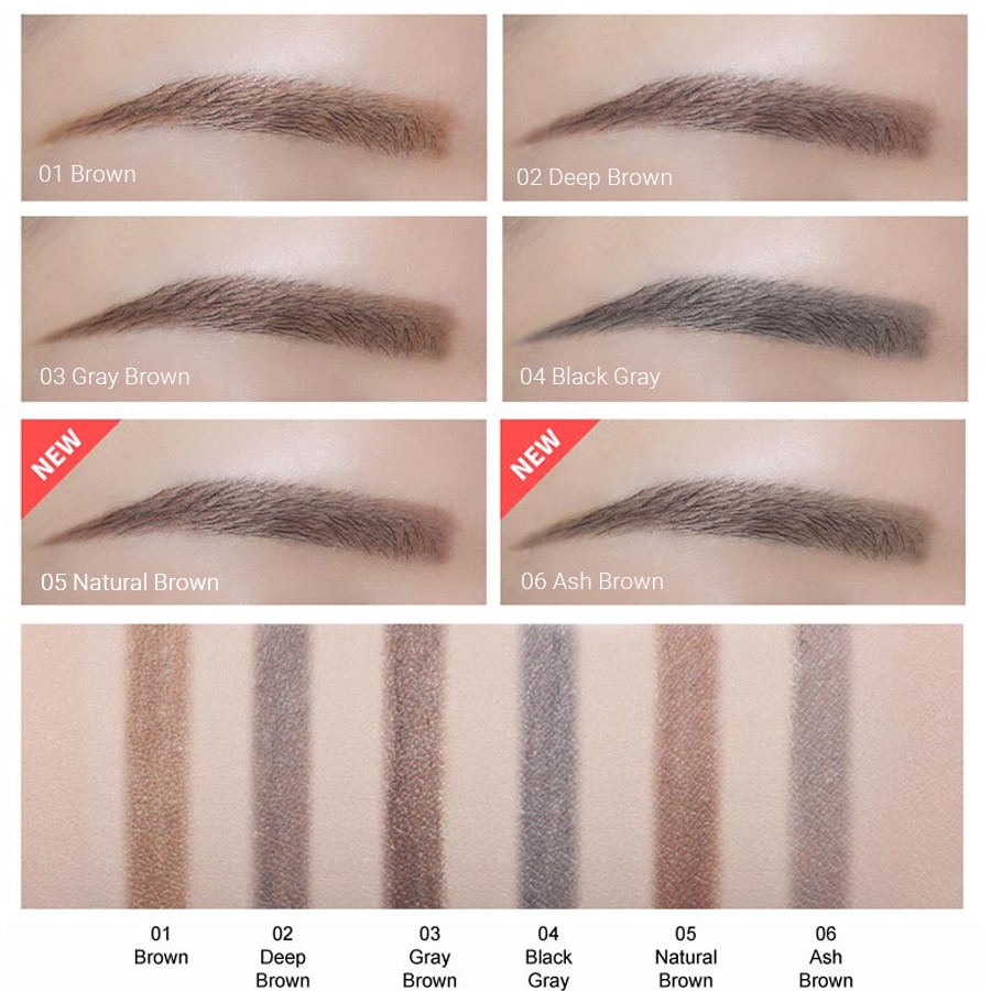 Chì Kẻ Mày Hai Đầu The Saem Saemmul Artlook Eyebrow