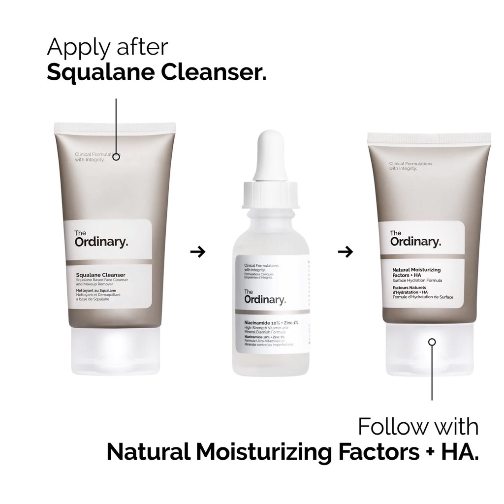 Tinh chất, serum Niacinamide 10% + Zinc 1%-The Ordinary