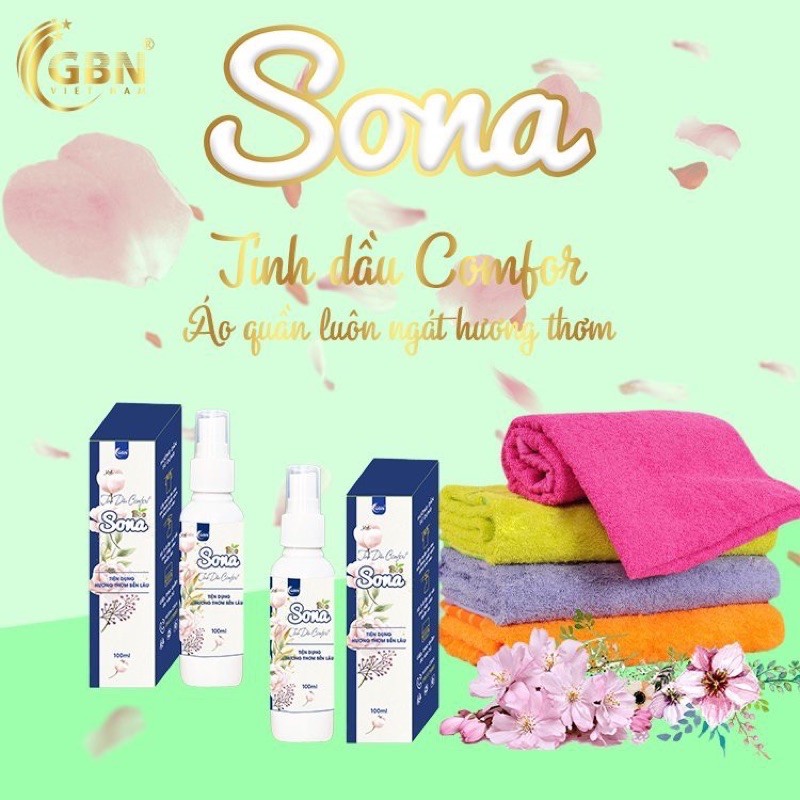 XẢ VẢI KHÔ SONA - HƯƠNG NƯỚC HOA Com pho