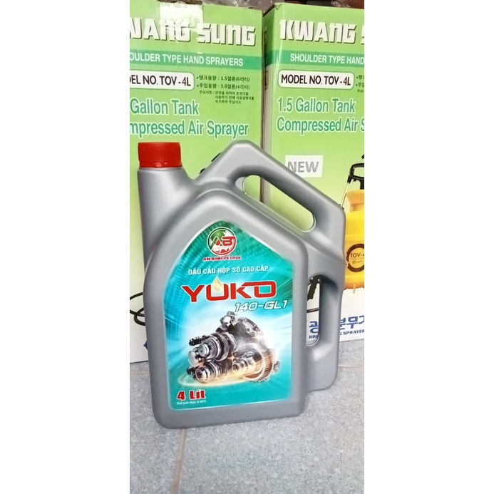 DẦU CẦU HỘP SỐ CAO CẤP YOKO 90 - GL1 VÀ 140 - GL1 HÀNG CHÍNH HÃNG BẢO VỆ BÁNH RĂNG - KHẢ NĂNG CHỊU TẢI CAO