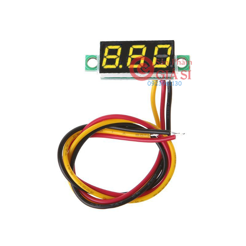 Vôn Kế Điện Tử 0.28 Inch 0-100VDC 3 dây ❤️freeship❤️