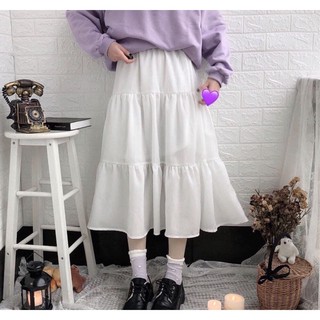 Chân váy tầng 2 lớp