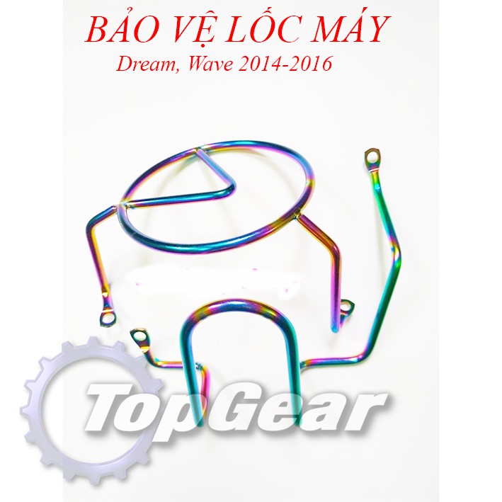 Bảo Vệ Lốc Máy Titan Dream, Wave - 2 Bên &lt;TOPGEAR&gt;