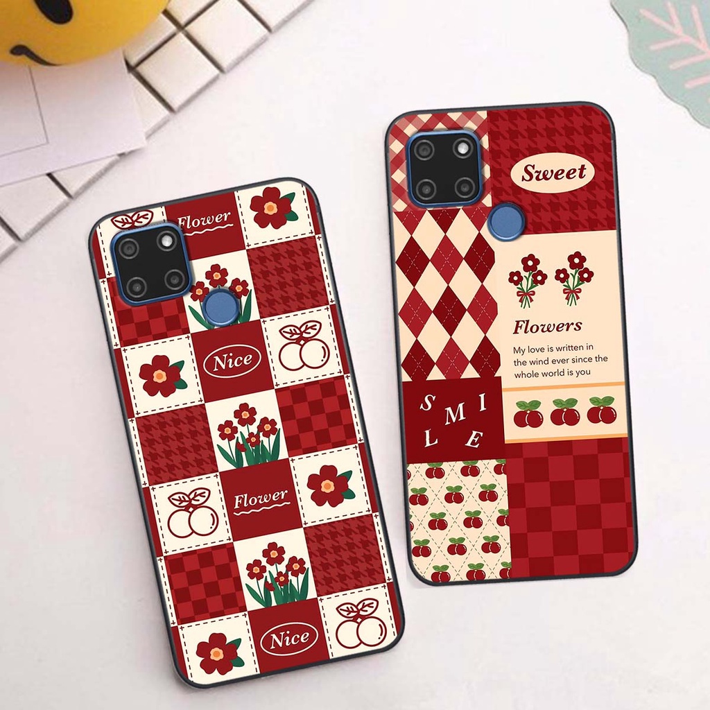 Ốp Realme C12 / C15 họa tiết hoa, gấu thời trang, ốp dẻo bền đẹp