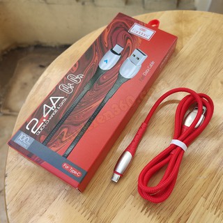 Dây Cáp Sạc Nhanh Có Đèn Báo (LN /Micro /Type-C) Earldom EC-049