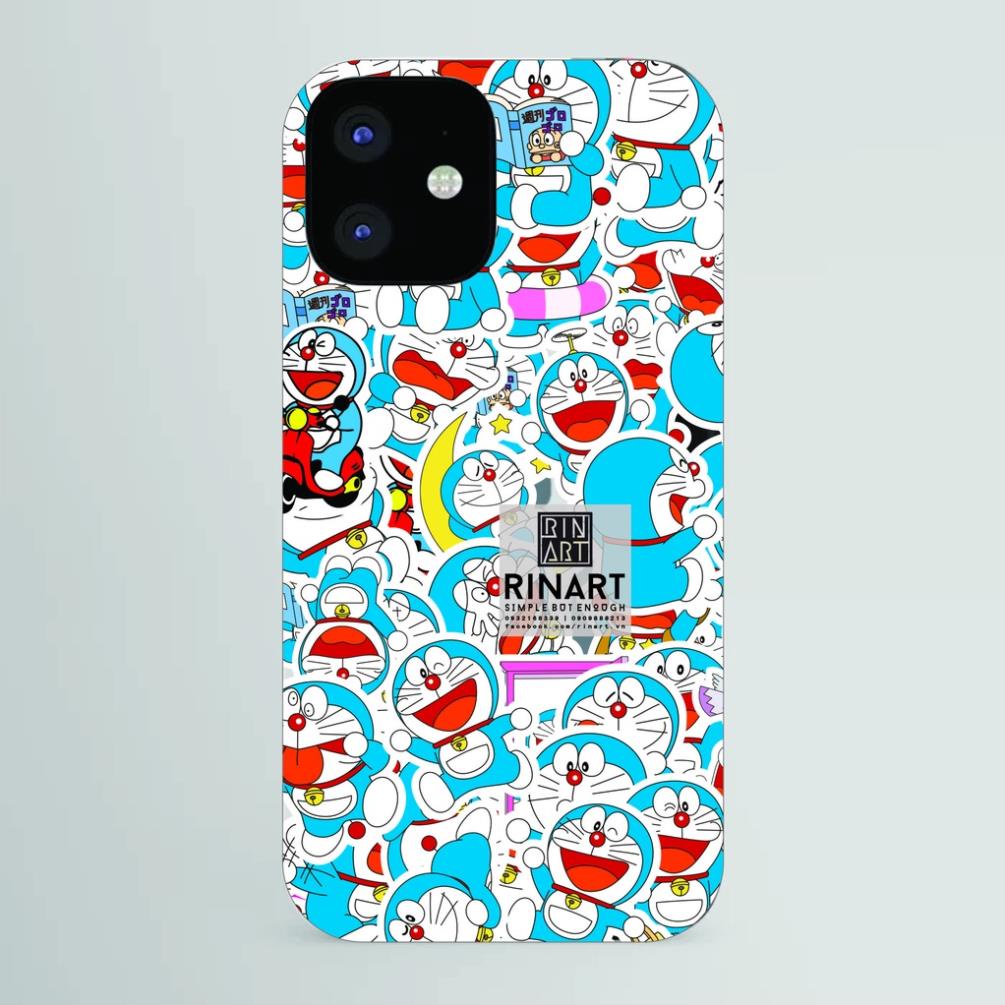 Bộ hình dán sticker Doremon cá tính chống nước dán trang trí vali mũ bảo hiểm xe máy