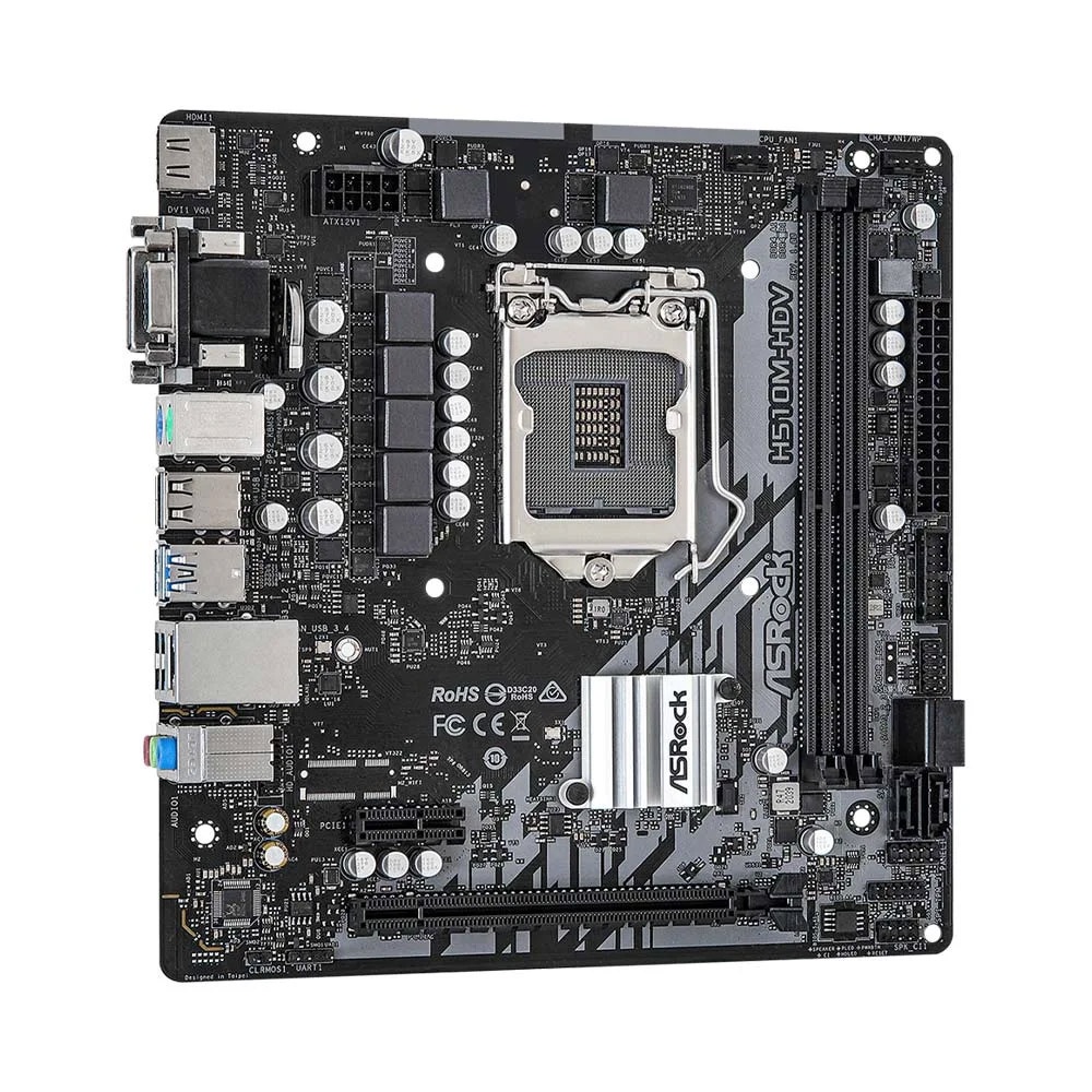 Bo mạch chính/ Mainboard Asrock H510M-HDV - Bảo hành 36 tháng