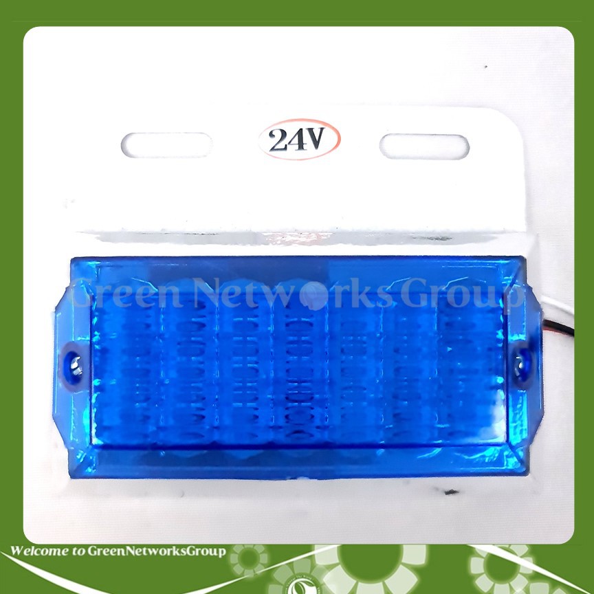 Đèn led ốp sườn hông xe tải và Container 2 chế độ loại công suất 12V - 24V siêu sáng Greennetworks ( 1 đèn )