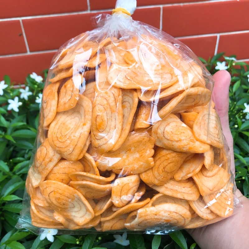 500g Bánh Quẩy Tai Heo 💖 FREESHIP 💖 Snack Tai Heo Sốt Mắm Ớt, Bánh Lỗ Tai Heo Vị Cay Ngọt Giòn Tan