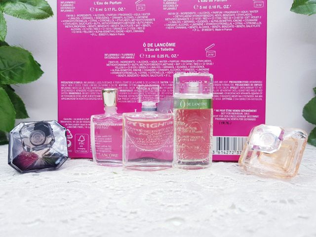 (5 chai)  Bộ 5 Chai nước hoa mini nữ  Lancôme | Thế Giới Skin Care