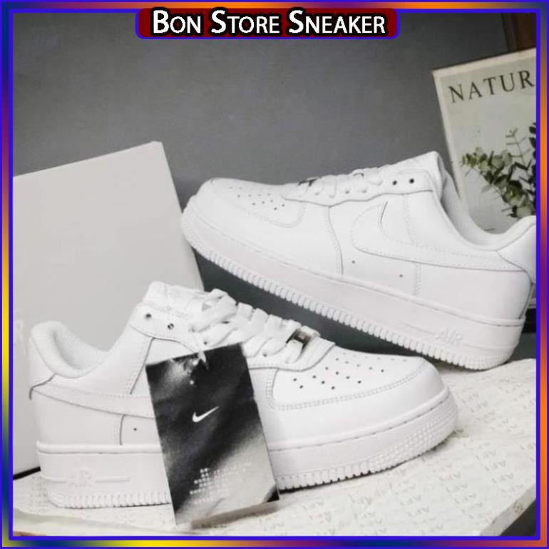 Giày thể thao AF1 trắng  Giày air force 1 nam nữ siêu hot dễ phối đồ