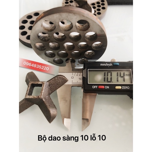 Bộ dao sàng cối đùn thịt 10 - Dao sàng cối 10