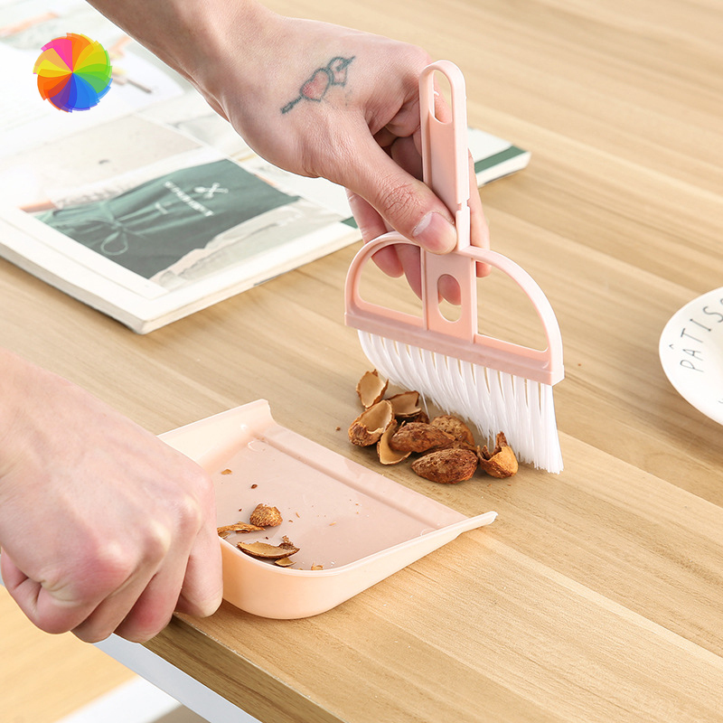 Bộ Chổi Và Đồ Hốt Rác Thiết Kế Nhỏ Nhắn Tiện Lợi