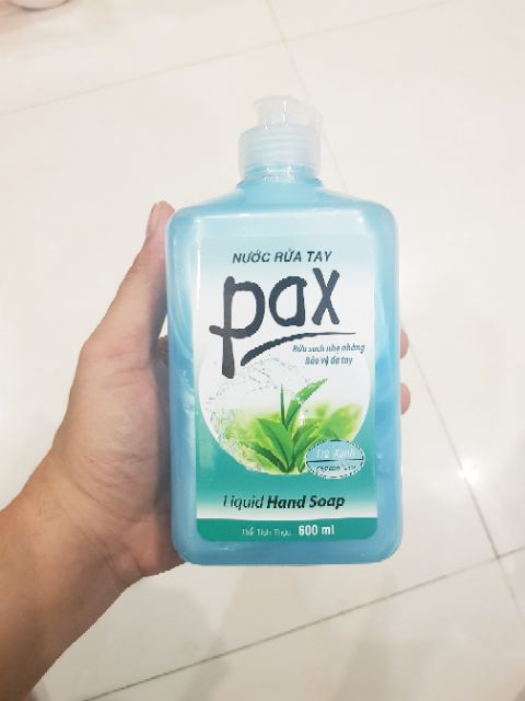 [CHAI LỚN] Nước Rửa Tay Xà Bông Xà Phòng Rửa Tay Pax 600ml | BigBuy360 - bigbuy360.vn