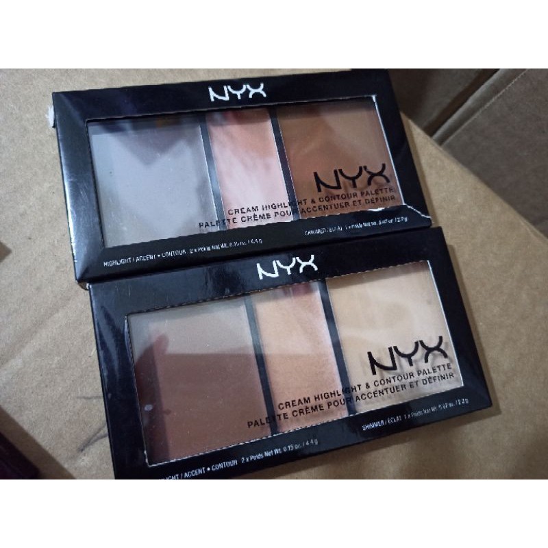 Tạo khối NYX Cream Highlight And Contour Palette | BigBuy360 - bigbuy360.vn