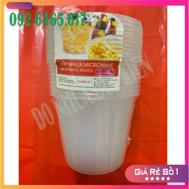 [FREESHIP] COMBO 10 Hộp Nhựa Tròn 350ml - 500ml - 600ml - 700ml Microware  Thuận Lợi  - NHẬT ANH | BigBuy360 - bigbuy360.vn