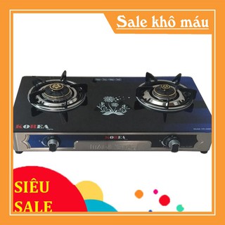 Bếp gas mặt kính KR-288R MÂM ĐỒNG KIỀNG THÉP Cao Cấp