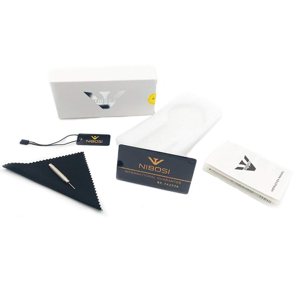 Đồng hồ NIBOSI máy quartz dây inox phong cách cổ điển sang trọng | BigBuy360 - bigbuy360.vn