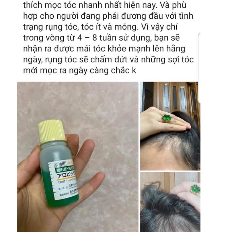 Tinh chất Mọc Tóc  SATO Arovics Solutions 5% Nhật Bản 30ml