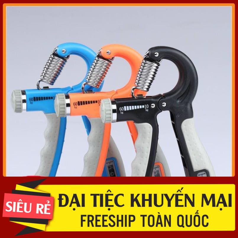 KING SPORT 247 Kìm Bóp Tay, Kìm Tập Cơ Tay, Dụng Cụ Tập Cơ Tay Tập Gym Điều Chỉnh Lực 10-60kg Có Đếm