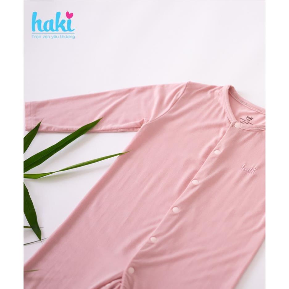 [] Bộ bodysuit dài tay vải sợi tre (Bamboo) chính hãng HAKI -BB007 | BigBuy360 - bigbuy360.vn