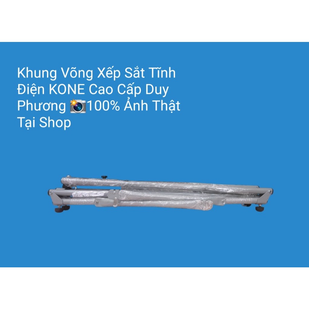 [GIÁ HỦY DIỆT]⭐Khung võng sắt Kone sơn tĩnh điện Duy Phương cao cấp, combo khung võng kèm võng lưới giá tốt hàng loại 1