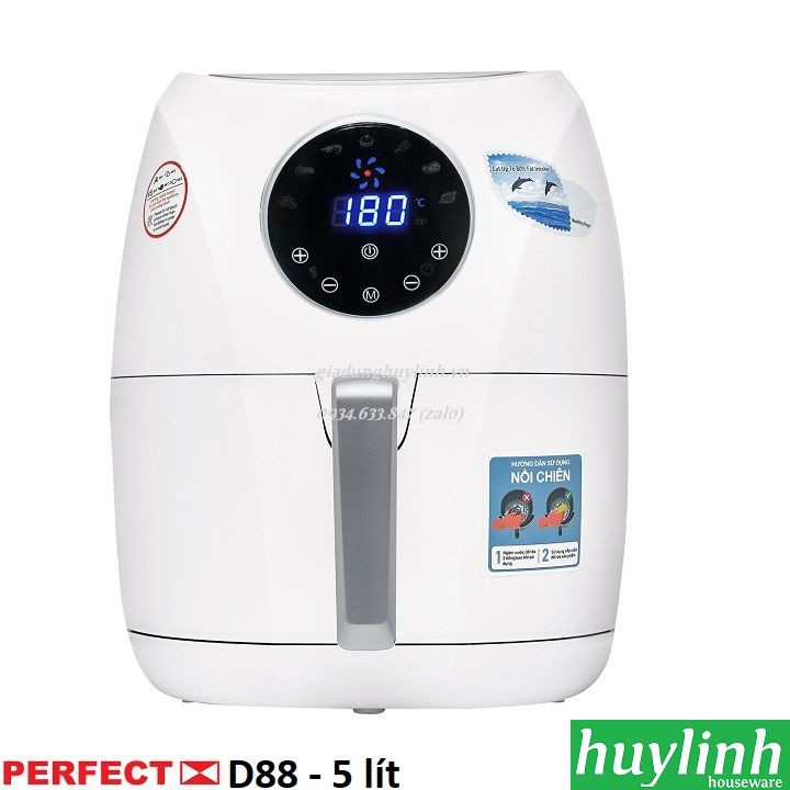 Nồi chiên không dầu Perfect GLA768 - 5 lít