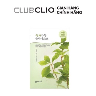 Mặt Nạ Giấy Cung Cấp Nước Goodal Greentea Infused Water Mild Sheet Mask 23ml