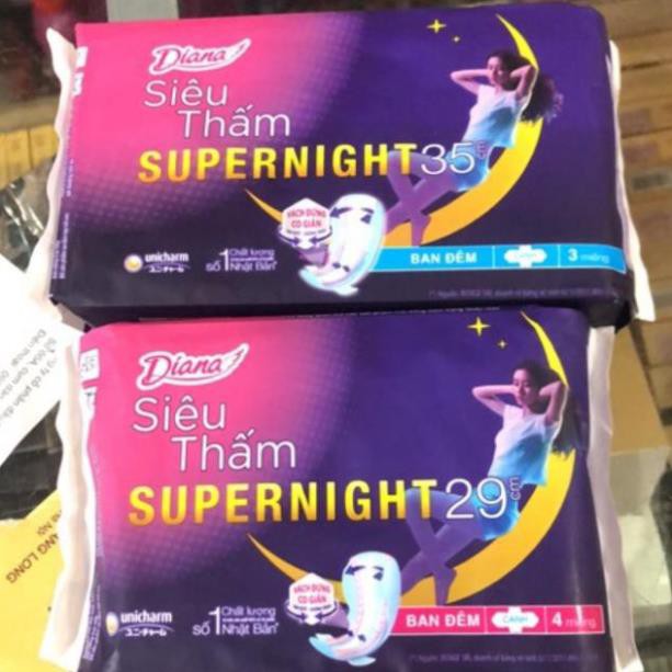 Băng Vệ Sinh Diana Supernight Ban Đêm