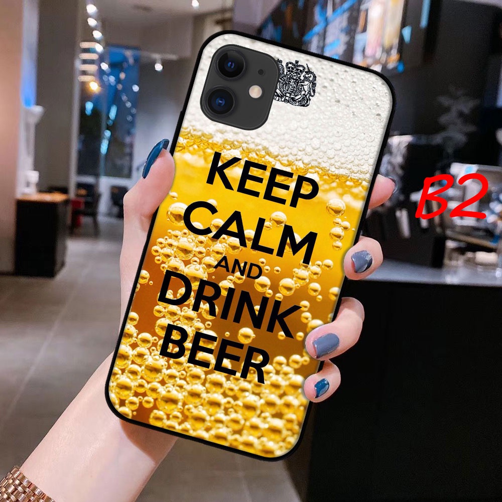 Ốp Điện Thoại Hình Ly Bia Cho iPhone 7 8 6 6s 5 5s Plus 11 Pro X XS XR XS Max