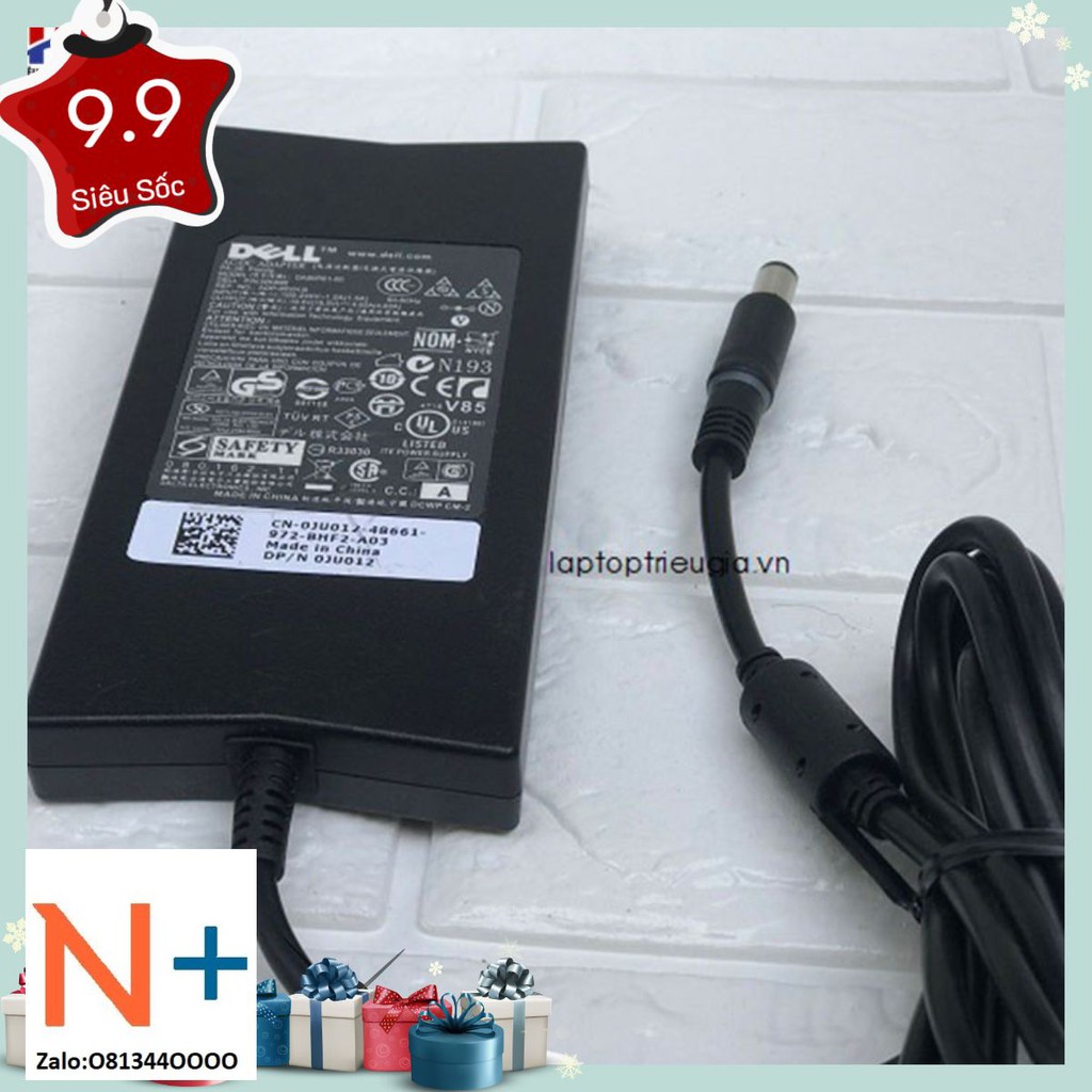 Sạc laptop DELL Latitude E6410 90W Slim Chính hãng