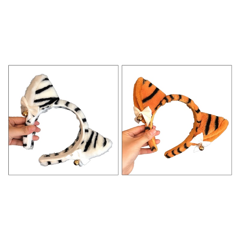 Băng Đô Tai Mèo Nhồi Bông Mềm Mại Dùng Rửa Mặt Hóa Trang